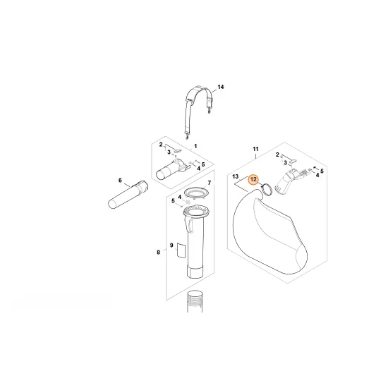 STIHL   Wiązka kabli SA02 988 9200